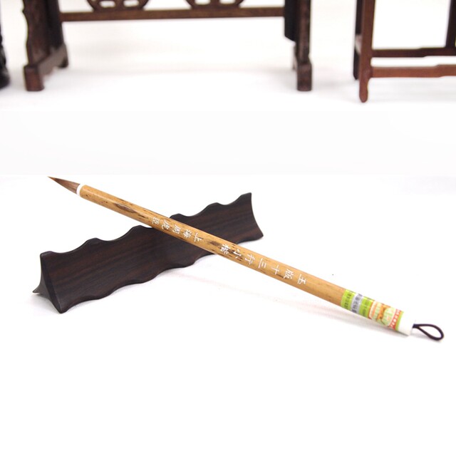 Zhou Huchen's Professional-Grade Brush with a Mix of Goat and Horse Hair, Specially Designed for Wang-Style Calligraphy in Small Regular Script, Suitable for Beginners