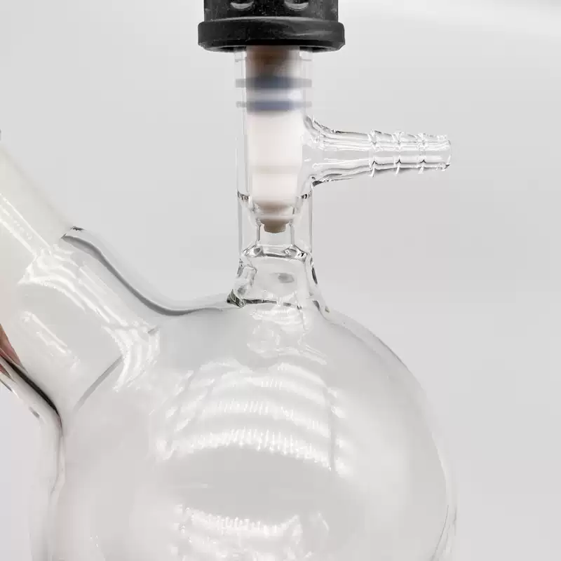 具支反应瓶 真空阀schlenk flask无氧无水反应 史莱克瓶50-1000ml
