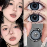 Синие цветные контактные линзы Dudu на полгода, женский размер, диаметр, синие контактные линзы смешанной расы в классном стиле, официальный сайт официальной одежды TN