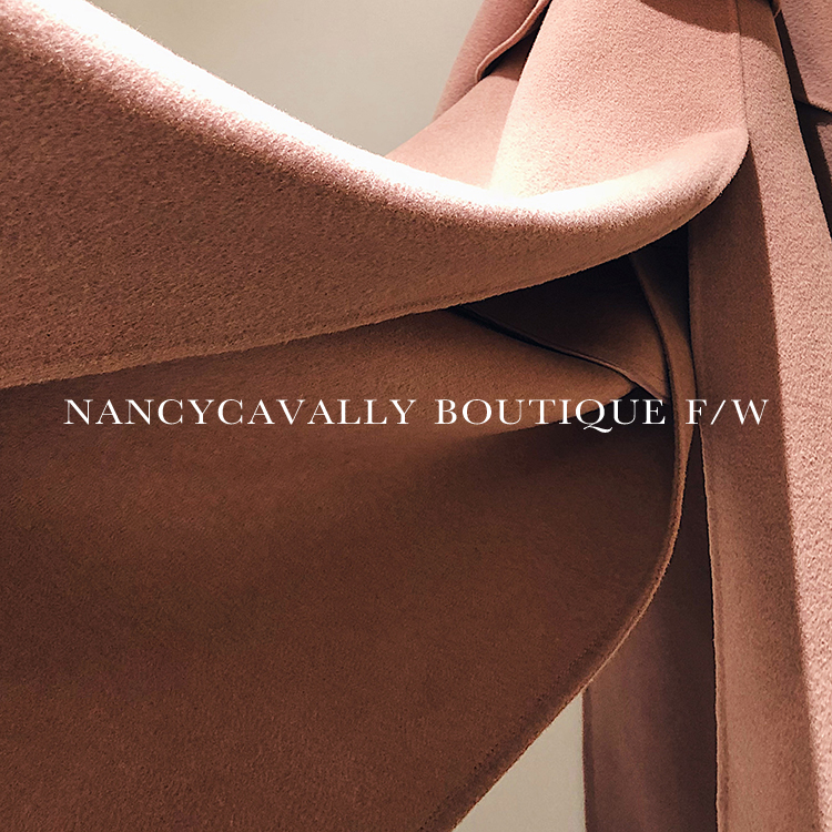 2018 mùa đông mới nữ khí chất chic thiết kế áo hai lớp cashmere lỏng dài phần len mỏng áo khoác jean nữ
