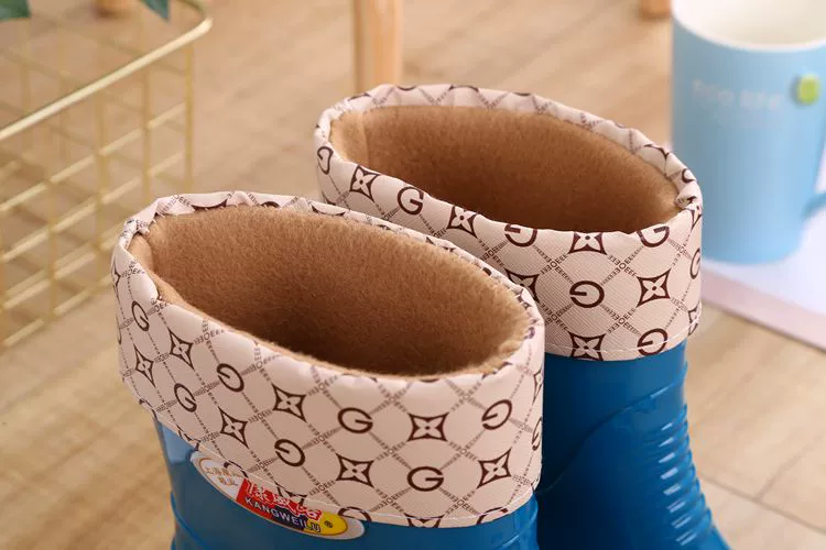 Giày đi mưa nữ ống dành cho người lớn đi mưa thời trang ủng bốn mùa giày không thấm nước