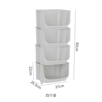 Четыре уровня - тележка на колесиках