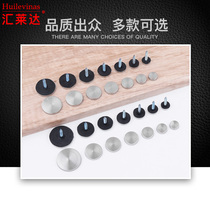 Stainless steel mirror nails decorative cover glass nail cap billboard acrylic cover buckle fixed self-tapping screws 10 sets