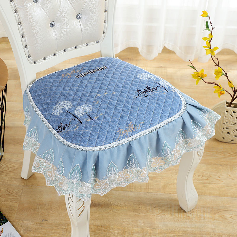 Thickened chair cushion Dining chair cushion Non-slip cushion Butt cushion Hotel chair cushion Household cushion Stool cover Four seasons universal