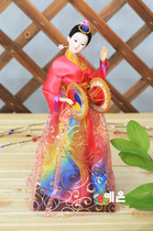 Korean Crafts Dolls in Hanbok Korean restaurant decoration New 10A YE-P7481