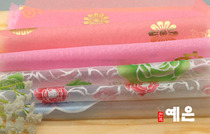 Korea imported bronzing fabric Hanbok fabric Ancient clothes fabric 3 wide 110cm YE-B1050