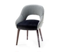 Simple modern hotel dining chair French simple chair Nordic leisure negotiation office chair European and American style chair can be customized