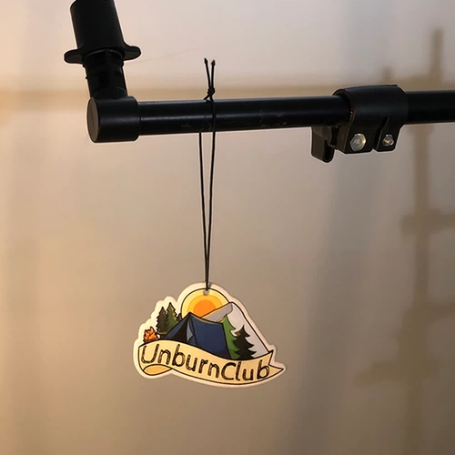 Unburnclub Outdoor Open Pater Pattern Limited Периферийные ароматные таблетки Laving Light Car Car Car Pendent