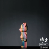 Bearbrick x haroshi Vertical 400% радужного Juping Bear