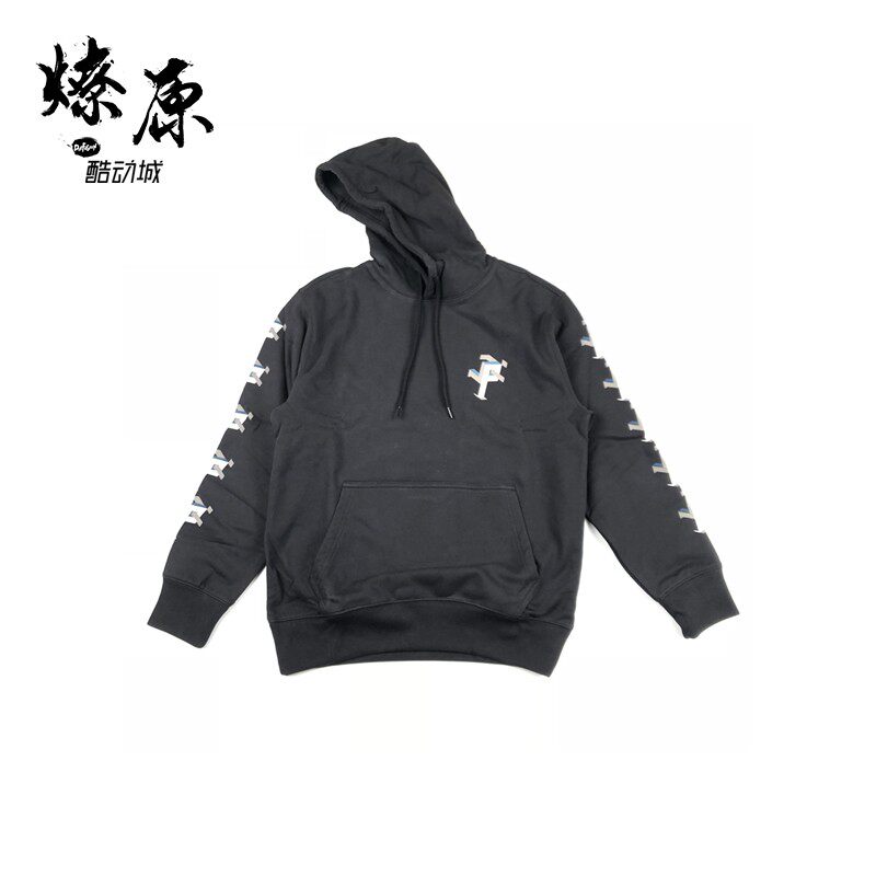 Liaoyuan PALACE P MAN HOOD 18SS villain string logo LOGO hooded pullover sweater hoodie