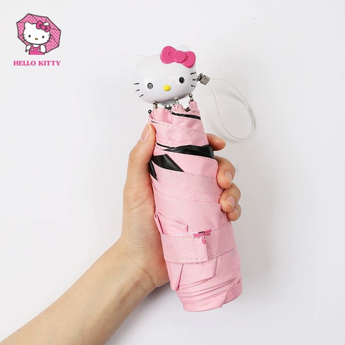 Hello kitty, детский зонтик на солнечной энергии для школьников, защита от солнца, защита от ультрафиолета
