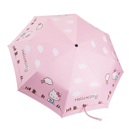 Hello kitty, детский зонтик на солнечной энергии для школьников, защита от солнца, защита от ультрафиолета