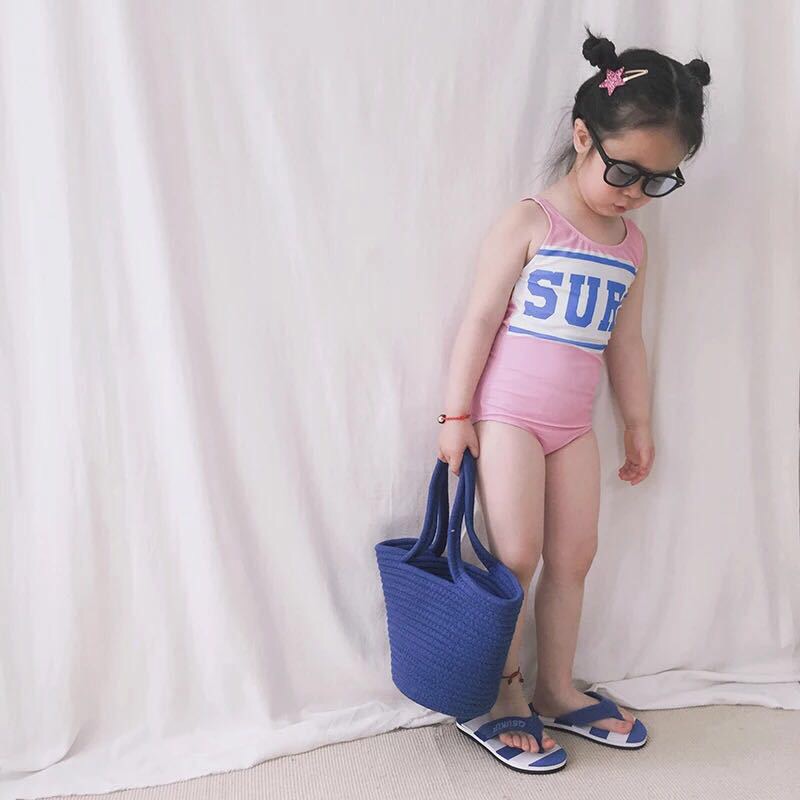 Đồ bơi cho trẻ em Nhỏ và vừa Hình tam giác trẻ em đáng yêu Suối nước nóng kỳ nghỉ Đồ bơi bé gái Bé trai Đồ bơi một mảnh - Bộ đồ bơi của Kid đồ bơi bé gái 10 tuổi