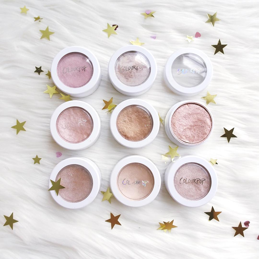 Điểm nổi bật của bong bóng Colourpop Tiền ăn trưa / tuần trăng mật tại chỗ Flexitarian tạo khối highlight