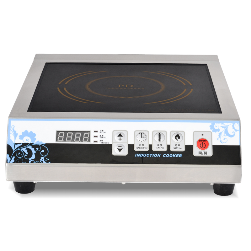 HengAnda commercial electromagnetic furnace 3500w high power plane button electromagnetic furnace commercial furnace cafeteria