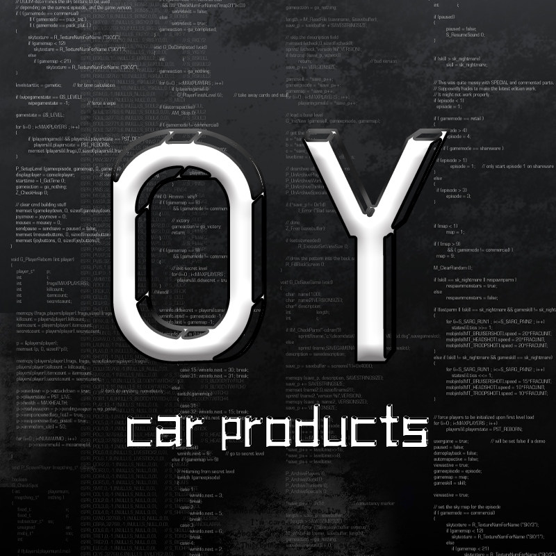 OY car products