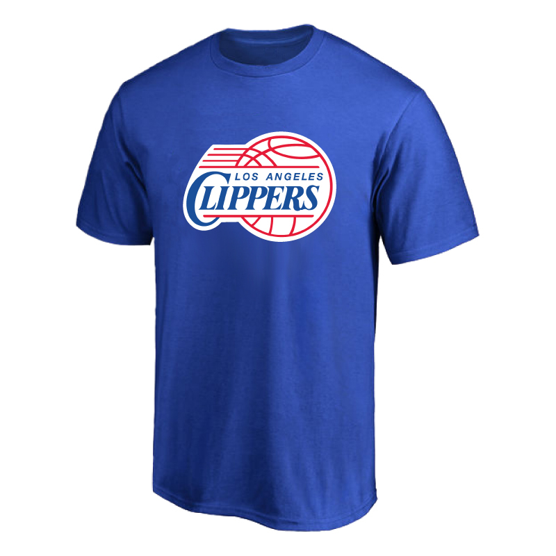 Retro Version of the Los Angeles Clippers Logo, Paul Griffin Era, City of Air Dunks, Pure Cotton Short-Sleeved T-Shirt Retro Version of the Los Angeles Clippers Logo, Paul Griffin Era, City of Air Dunks, Pure Cotton Short-Sleeved T-Shirt