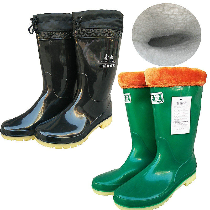 Chaussures - bottes caoutchouc homme pour hiver - semelle tendon - Ref 959599 Image 6