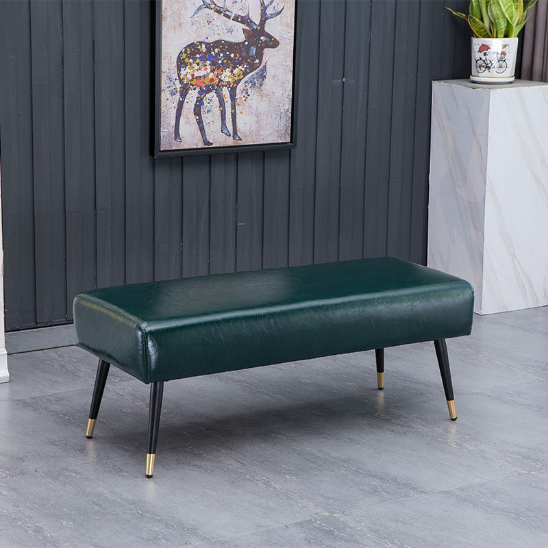 Light Extravagant Shoes Stool Home Bedroom Strip Bench Clothing Shop Rest Stool entrance Couch Stool Rectangular minimalist