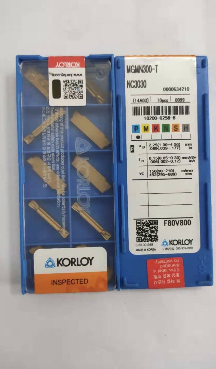 Chloe KORLOY MGMN300-T cutting knife cutting blade