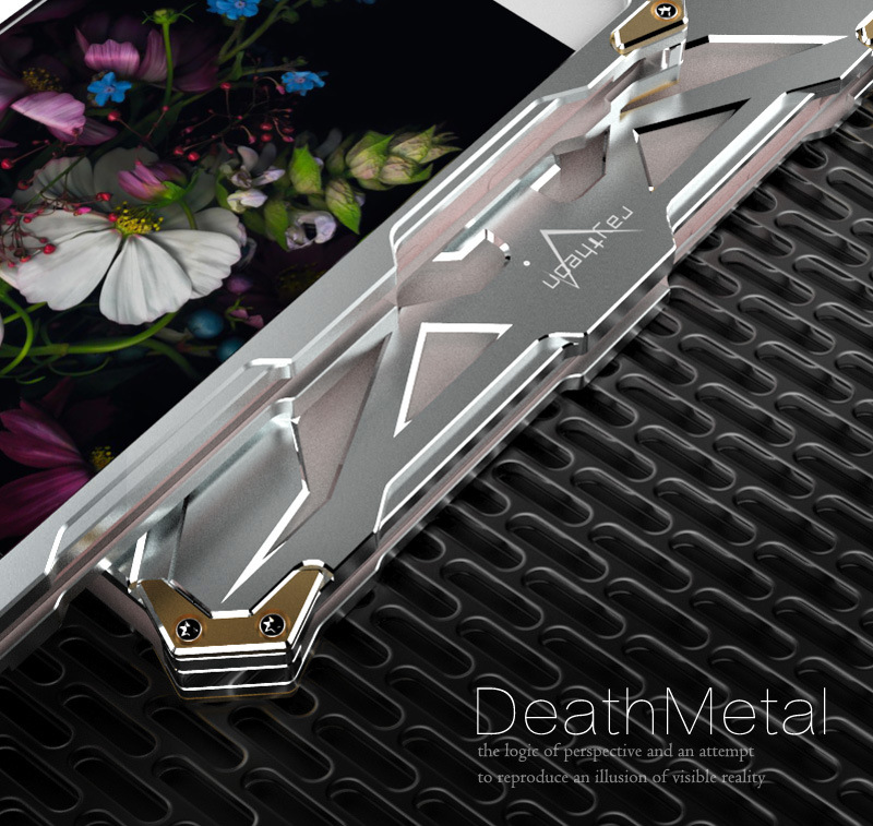 SIMON THOR Aviation Aluminum Alloy Shockproof Armor Metal Case Cover for Apple iPhone  7 Plus & iPhone 7