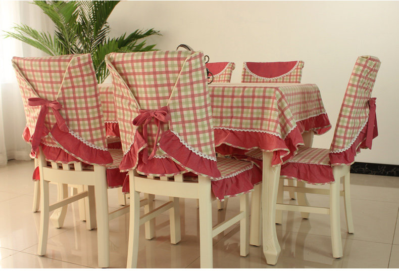 Bàn cà phê khăn trải bàn bằng vải hình chữ nhật cotton và vải lanh kẻ sọc tươi bàn ăn vải ghế đệm ghế ăn đặt ghế nhà tấm trải bàn nhựa
