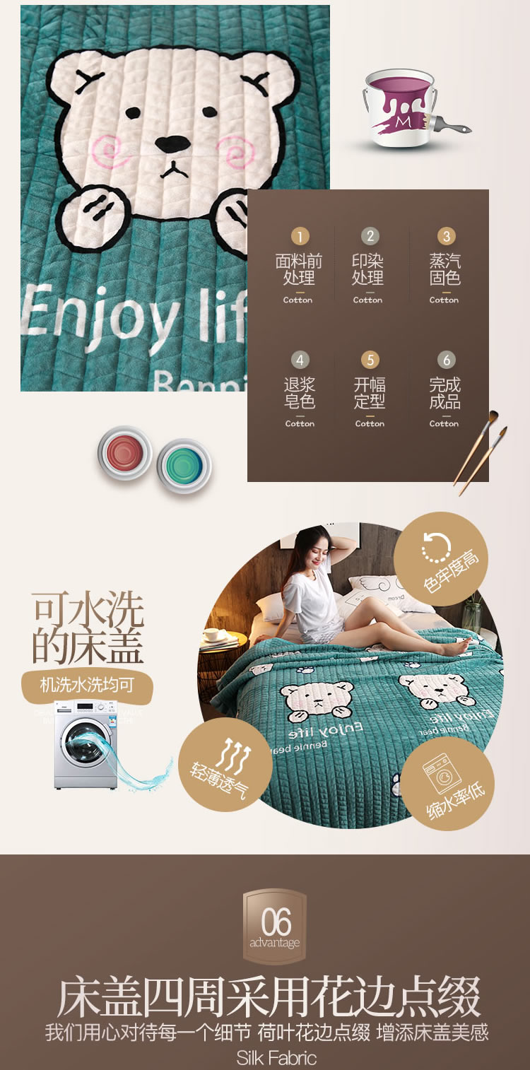 Chăn lông cừu dày lông cừu đơn mảnh 1,5 m flannel chăn 2 * 2,3 m giường đôi mùa đông giường nữ - Khăn trải giường mẫu ga phủ giường