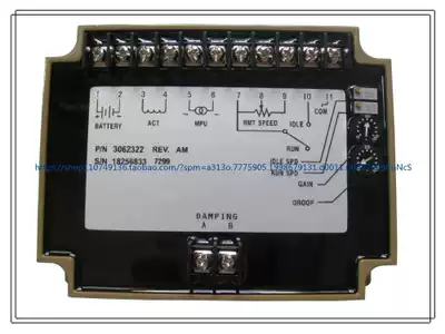 Cummins speed controller 3062322cummins speed control board Electronic speed control slow start generator accessories