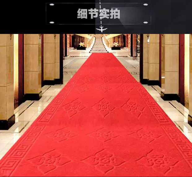 Hành lang thảm cầu thang cửa mat lối đi có thể được cắt vào cửa nhà sàn mat foyer nhà bếp hấp thụ da lộn màu đỏ giải phóng mặt bằng