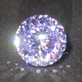 Круглое звездное небо, сиреневое бриллиантовое обручальное кольцо, драгоценный камень для кольца, кольцо с камнем, ожерелье, инкрустация камня