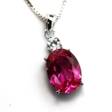 Турмалиновая подвеска, золотая инкрустация камня, серебро 925 пробы, 18 карат, розовое золото, с драгоценным камнем