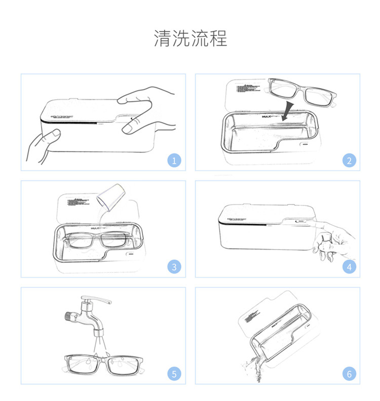 宝岛眼镜推荐产品 固特超声 超声波家用清洗机 图13