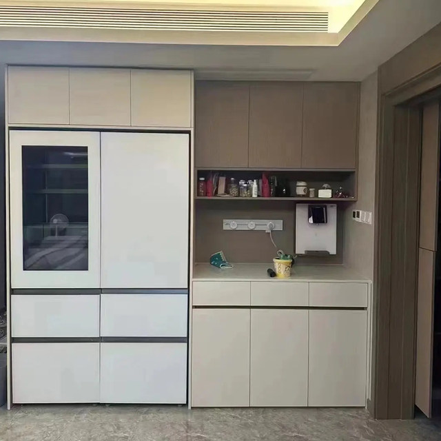 COLMO Ruijima Rubik's Cube Ultra-thin Fully Embedded Frequency Conversion Level One Automatic Ice Making Nutrition Management 400+406