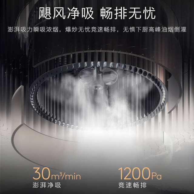 Colmo Ultra-Thin Fully Embedded Range Hood P1 Full Hidden Intelligent Adjustable Cxwp1227W [Single Hood]