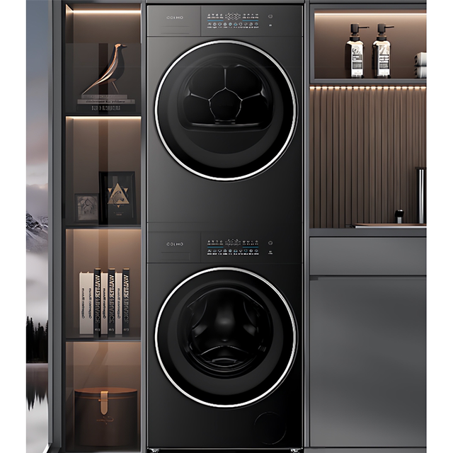 Colmo New Elephant 10kg 12kg Household Flat Top Fully Integrated Washing and Drying Set Cgu10W-Hs1+Chp10W-Hs1