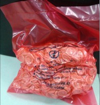 Finger cots beige industrial disposable latex rubber labor protection thickened finger cots 450g