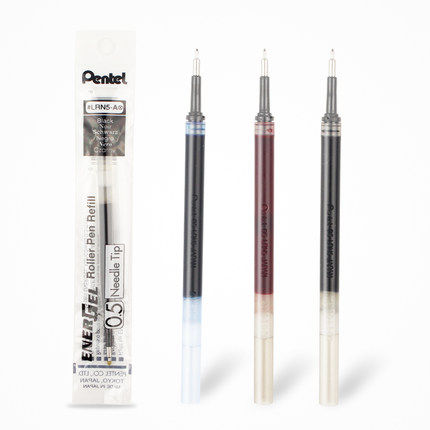 Japan Pentel 0 5mm neutral refill LRN5 black water-based pen refill for BLN75