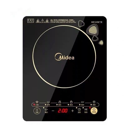 Midea/美的 C21-SN2105T电磁炉多功能家用大火力火锅烧水超薄触摸