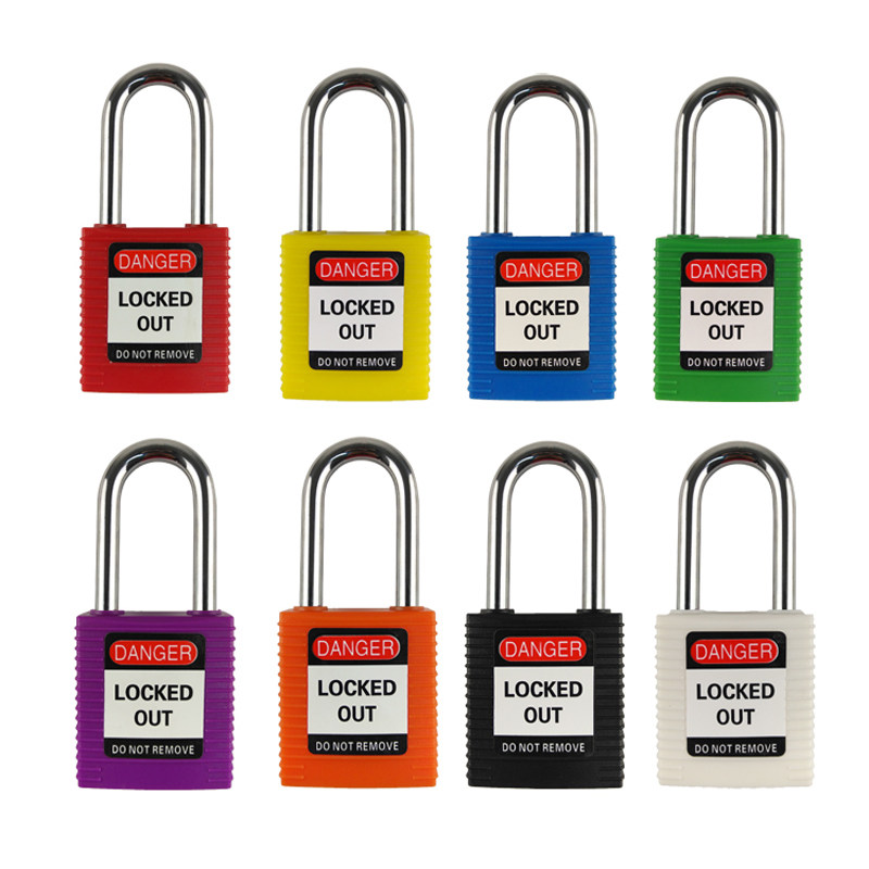 Industrial safety lock pan - lock universal key does not open concentric lock Bedi plastic safety padlock 99552