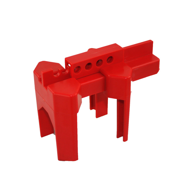 Beidi small adjustable ball valve lock lock listing safety lock Water meter valve lock red BD66301