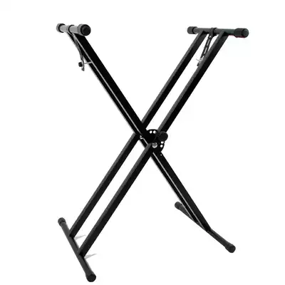 Double-tube X-shaped piano frame Bold metal electronic piano frame Electronic piano frame Lifting piano frame Raising piano frame