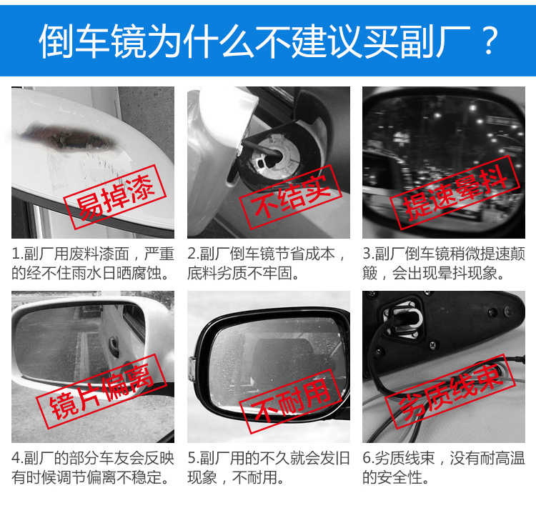 Áp dụng cho Chery Tiger 5 Gương trực tiếp Tiger Tiger 5X Gương bên ngoài MỚI Gương Hiroshi Tiger Tigo Re sau đèn led xe ô tô đèn laser ô tô
