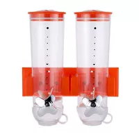 Оранжевый, двухцилиндровый, настенный, бесплатная пробка для бутылки + накладной стаканчик