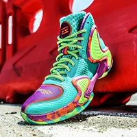 Authentic Li Ning air đột kích 3 thế hệ ba đám mây 2018 ph Phantom thoáng khí siêu nhẹ mười cao để giúp giày bóng rổ ABAL001 giày xtep