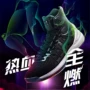 Giày nam Li Ning giày bóng rổ ma mới cao giúp giày thể thao đẹp trai 11 tốc độ âm thanh 6 Wujie Wudao ABAM065 giày thể thao đen