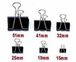 Praise for 41mm black long tail ticket clip dovetail clip long tail clip note clip box of 12