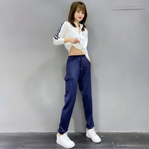 Hong Kong Spring Garment Package Womens Tide 2021 new ice wire casual sportswear fashion two pieces