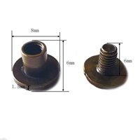 8*6 Бронзовый аккаунт гвоздь+винт