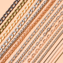 Bag chain Accessories Metal chain Tassel decorative chain chain Small chain Tag chain Shoulder oblique cross bag belt chain