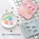 Phim hoạt hình bánh gạo động vật khuôn làm bánh làm bằng tay xà phòng khuôn sô cô la pudding silicone khuôn - Tự làm khuôn nướng